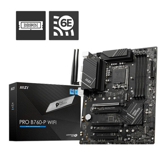 MSI PRO B760-P WIFI DDR5 Intel Motherboard