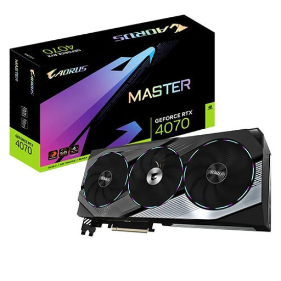 Gigabyte AORUS GeForce RTX 4070 MASTER 12G GDDR6X (GV-N4070AORUS M-12GD)