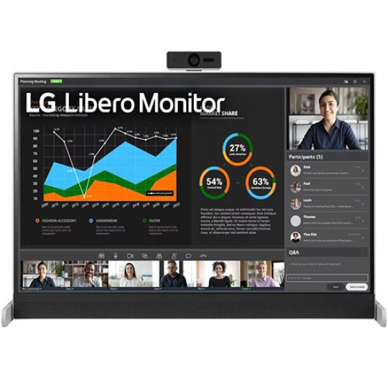 LG 27BQ70QC 27 Inch QHD IPS Monitor