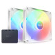 NZXT F140 RGB Core 140mm Twin Pack White (RF-C14DF-W1)