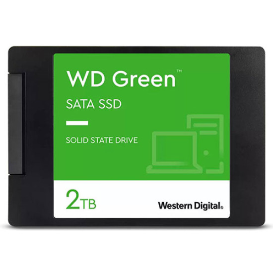 Western Digital Green 2TB 3D Nand 2.5 Inch SATA SSD (WDS200T3G0A)