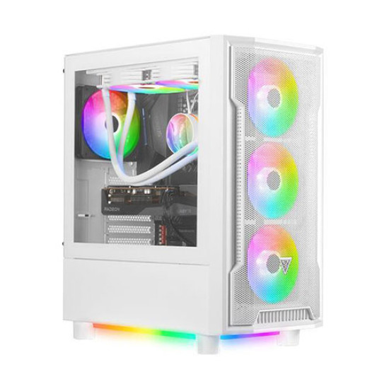 Gamdias ATHENA M6 White Mid Tower Case