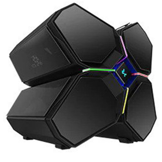 Deepcool QUADSTELLAR INFINITY Cube Black Case (R-QUADSTELLAR-G-1)