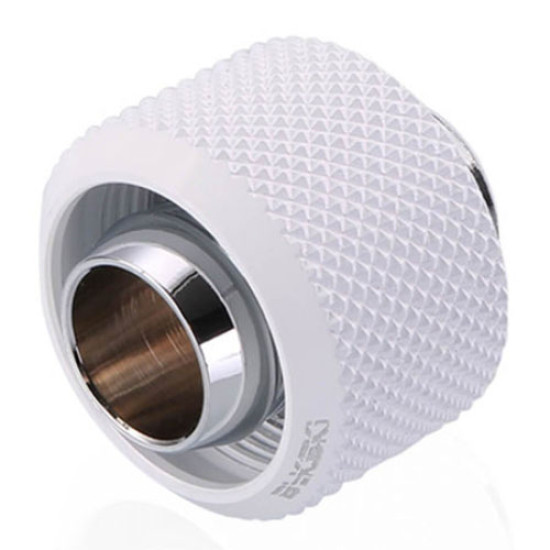 Bykski Flex 10mm ID x 16mm OD Fitting White (B-FT3-TK-W)