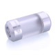 Bykski G1-4 Aluminum Inline Filter Silver (B-FIL-PA-V2)