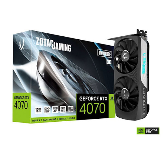 Zotac Gaming GeForce RTX 4070 Twin Edge OC 12GB GDDR6X (ZT-D40700H-10M)