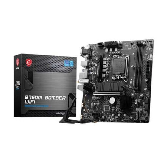 MSI B760M BOMBER WIFI DDR5 Intel Motherboard