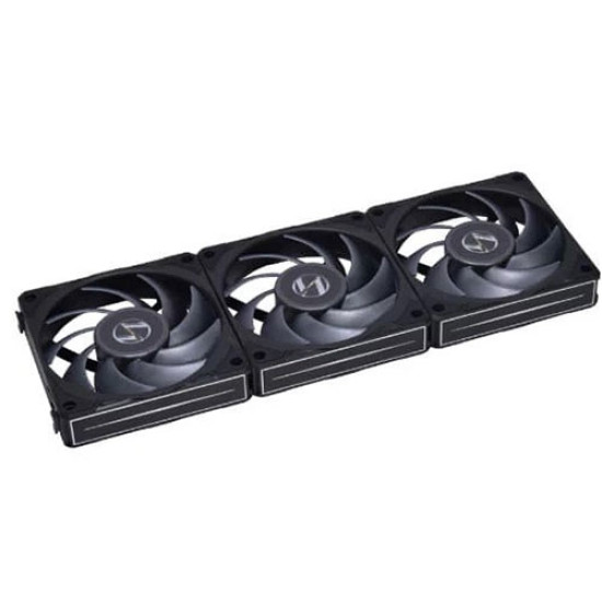 Lian Li Uni Fan P28 Black 120mm Triple Fan Pack (G99.12P283B.IN)