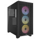 Corsair 3000D RGB Airflow Mid-Tower PC Case Black (CC-9011255-WW)