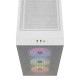 Corsair 3000D RGB Airflow Mid-Tower PC Case White (CC-9011256-WW)