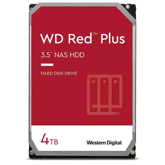 Western Digital 4TB WD Red Plus NAS Internal Hard Drive (WD40EFPX)