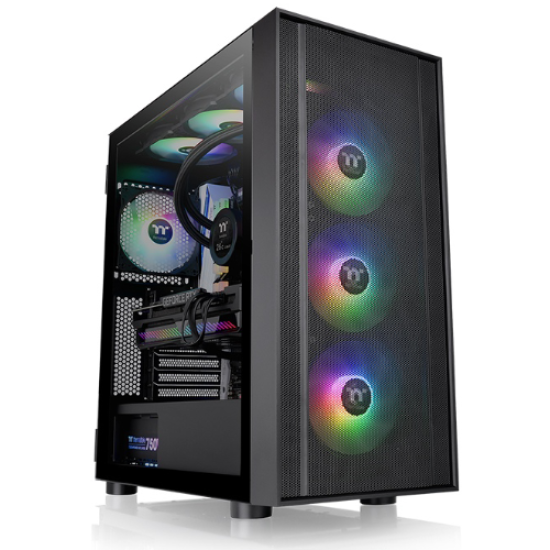 Thermaltake H570 TG ARGB Black Mid Tower Chassis