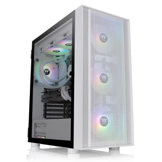 Thermaltake H570 TG ARGB White Mid Tower Chassis