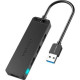 Vention CHLBD 4-Port USB 3.0 Hub With Power Supply - Black