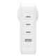 Belkin Boost Charge Pro Dual USB-C Wall Charger - White(WCH014ZBWH)