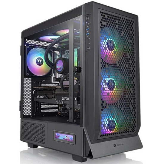 Thermaltake Ceres 500 TG ARGB Mid Tower Chassis - Black (CA-1X5-00M1WN-00)