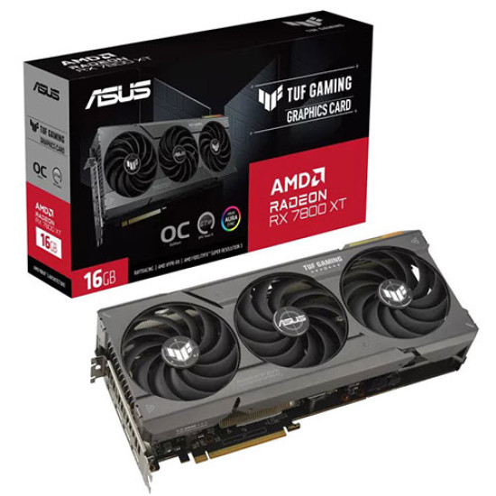 Asus TUF Gaming Radeon RX 7800 XT OC Edition 16GB GDDR6 (TUF-RX7800XT-O16G-GAMING)