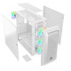 Ant Esports ICE-410TG Mid Tower Gaming Cabinet Without Power Supply - White