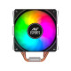 Ant Esports ICE-C612 V2 CPU Air Cooler with Rainbow LED Fan