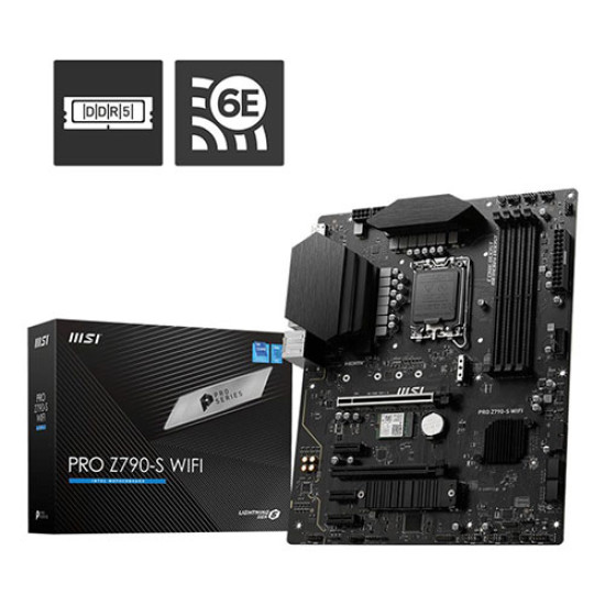 MSI PRO Z790-S WIFI DDR5 Intel Motherboard