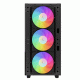 Deepcool CH560 Mid Tower ARGB Computer Case - Black (R-CH560-BKAPE4-G-1)