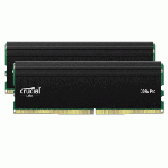 Crucial Pro 32GB Kit (2x16GB) DDR4-3200 UDIMM (CP2K16G4DFRA32A)