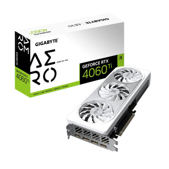 Gigabyte GeForce RTX 4060 Ti AERO OC 16G (GV-N406TAERO OC-16GD)