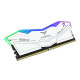 TeamGroup T-Force Delta RGB 16GB (16GBx1) DDR5 6000Mhz White (FF4D516G6000HC38A01)