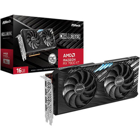 Asrock AMD Radeon RX 7800 XT Challenger 16GB OC GDDR6