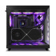 NZXT H6 Flow RGB Compact Dual-Chamber Mid-Tower Airflow Case with RGB Fans Black (CC-H61FB-R1)