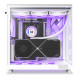 NZXT H6 Flow RGB Compact Dual-Chamber Mid-Tower Airflow Case with RGB Fans White (CC-H61FW-R1)