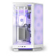 NZXT H6 Flow RGB Compact Dual-Chamber Mid-Tower Airflow Case with RGB Fans White (CC-H61FW-R1)