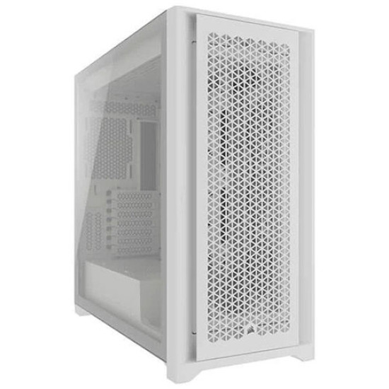 Corsair 5000D Core Airflow Mid-Tower ATX PC Case White (CC-9011262-WW)