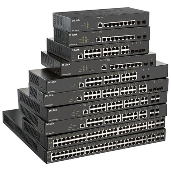 D-Link DGS-2000 Series Managed Gigabit Access Switch (DGS-2000-10MP)