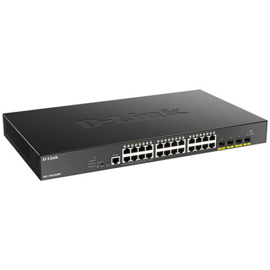 D-Link 28-Port 10-Gigabit Smart Managed Switch (DGS-1250-28XMP)