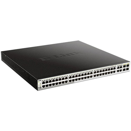 D-Link 52-Port Gigabit Smart Managed PoE Switch (DGS-1210-52MP)