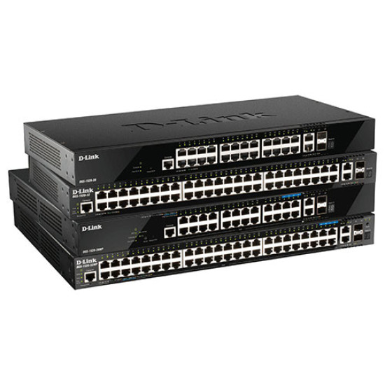 D-Link Layer 3 Stackable Smart Managed Switch (DGS-1520-28)