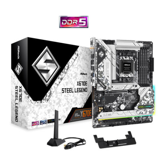 Asrock X670E Steel Legend DDR5 AMD Motherboard