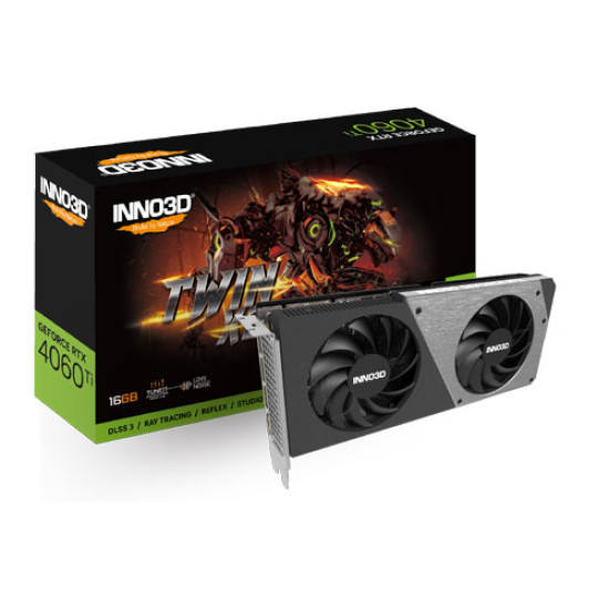 Inno3d GeForce RTX 4060 Ti 16GB Twin X2 16GB GDDR6 (N406T2-16D6-178055N)