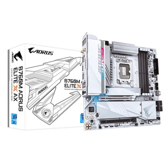 Gigabyte B760M Aorus ELITE X AX DDR5 Intel Motherboard