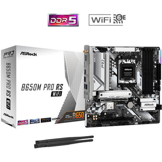 Asrock B650M Pro RS WiFi DDR5 AMD Motherboard