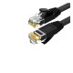 Ugreen Cat 6 U-UTP Lan Flat Cable 1m Black (50173)