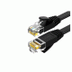 Ugreen Cat 6 U-UTP Lan Flat Cable 1m Black (50173)