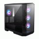 MSI MAG PANO M100R PZ Micro ATX Tower Case Black