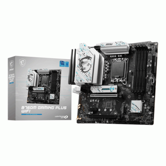 MSI B760M Gaming Plus WIFI DDR5 Intel Motherboard