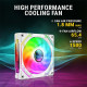 Ant Esports Sciflow ARGB White 120mm Case Fan