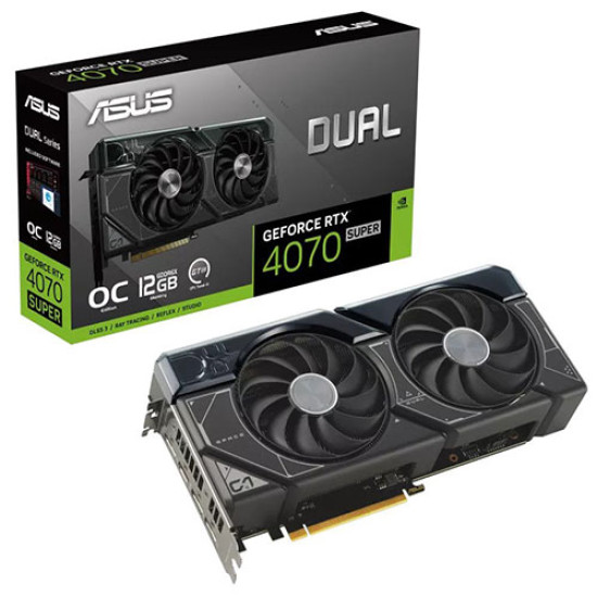 Asus Dual GeForce RTX 4070 Super OC Edition 12GB GDDR6X (DUAL-RTX4070S-O12G)