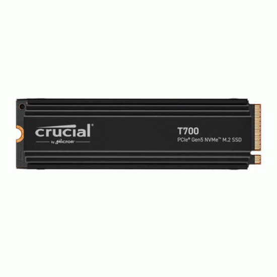 Crucial T700 2TB PCIe Gen5 NVMe M.2 SSD with Heatsink (CT2000T700SSD5)