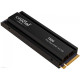 Crucial T500 1TB PCIe Gen4 NVMe M.2 SSD with Heatsink (CT1000T500SSD5)