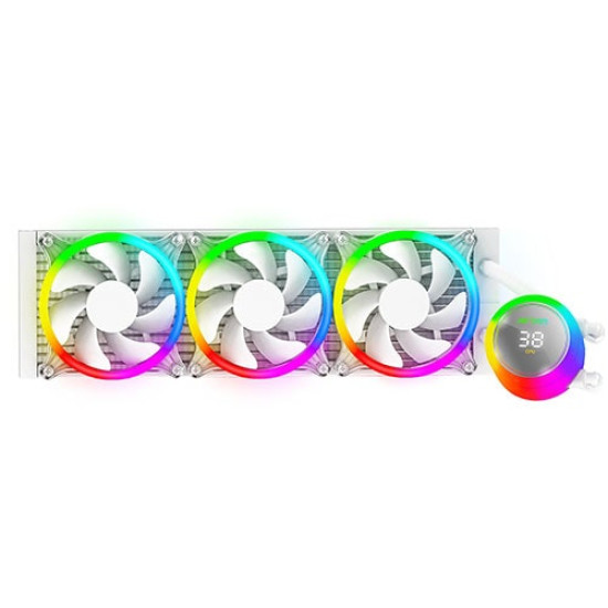 Ant Esports ICE Chroma 360 ARGB 360mm Liquid Cooler White